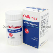 Tratamiento de la pérdida del peso de la cápsula de Orlismax-120 Mg Orlistat